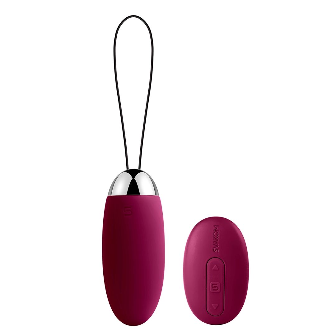 Elva Remote Control Egg Vibrator - Violet