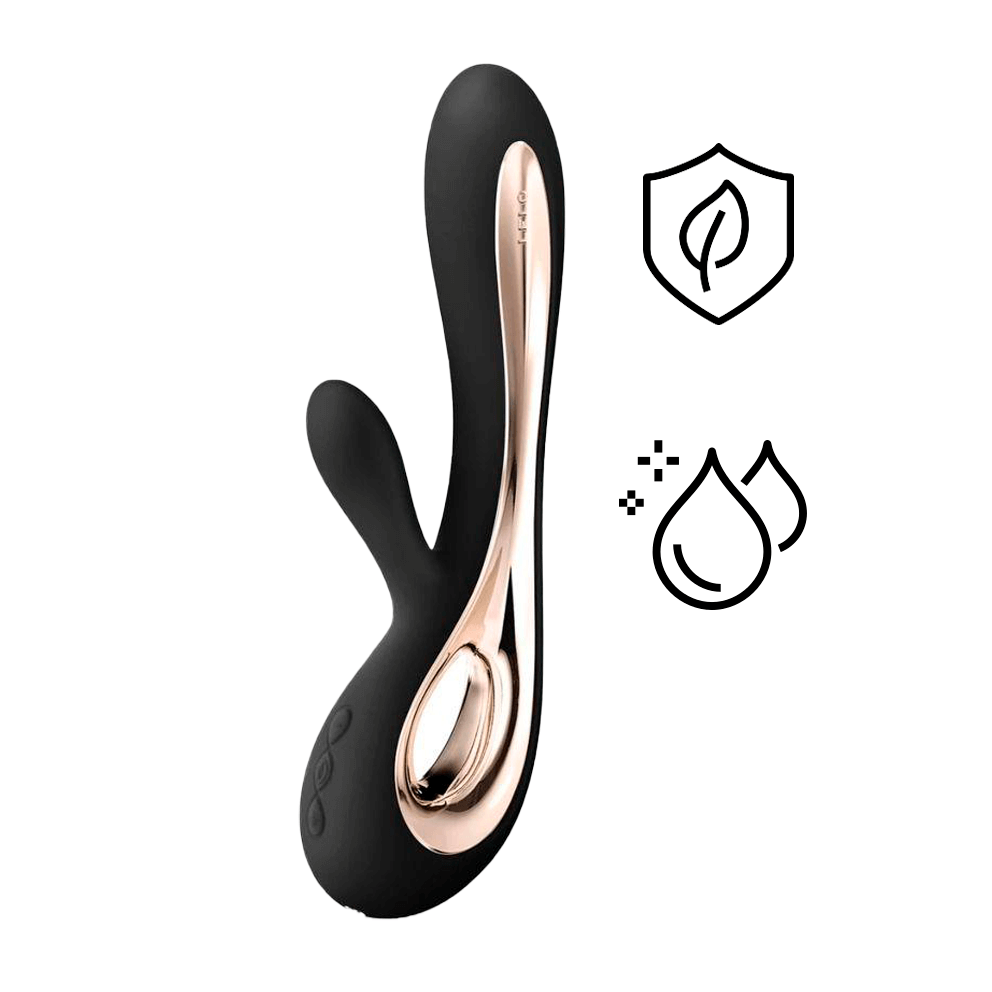 Soraya 2 Rabbit Vibrator - Black