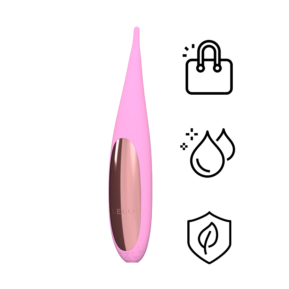 DOT Travel Clitoral Vibrator - Pink