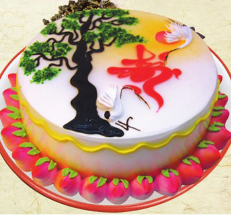 Sugar-free cake Hongfu Qitian