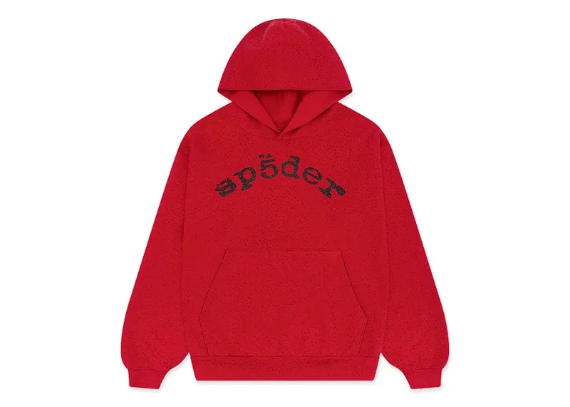Sp5der VVS Hoodie Red