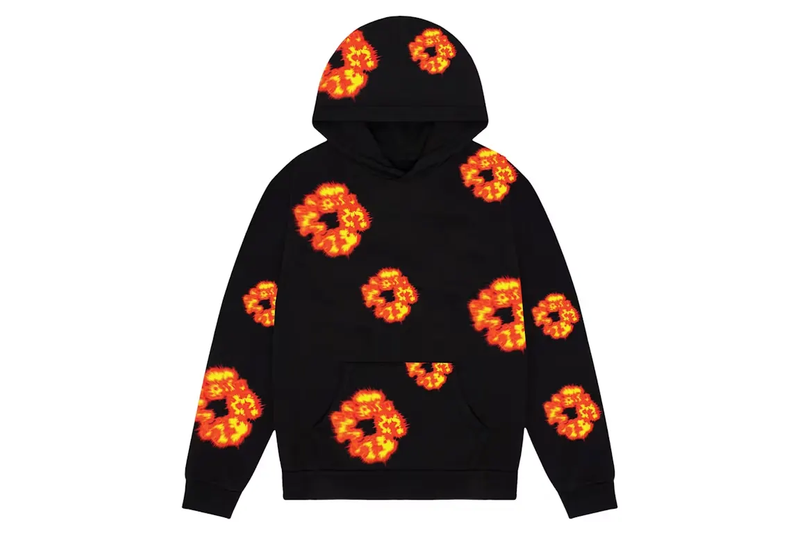 Denim Tears x Offset Wreath Hoodie Black