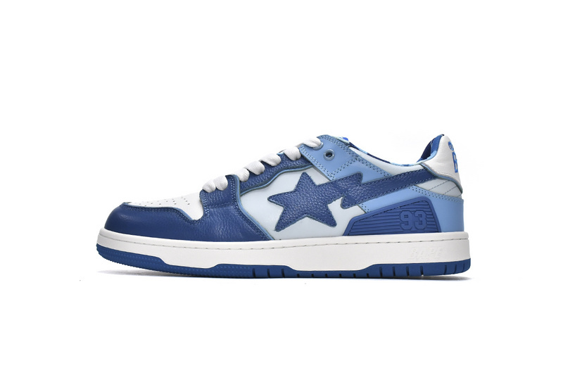 A Bathing Ape Bape SK8 Sta ABC Camo Blue 1G70-109-0026