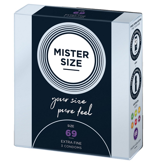 Condoms 69mm 3's Pack