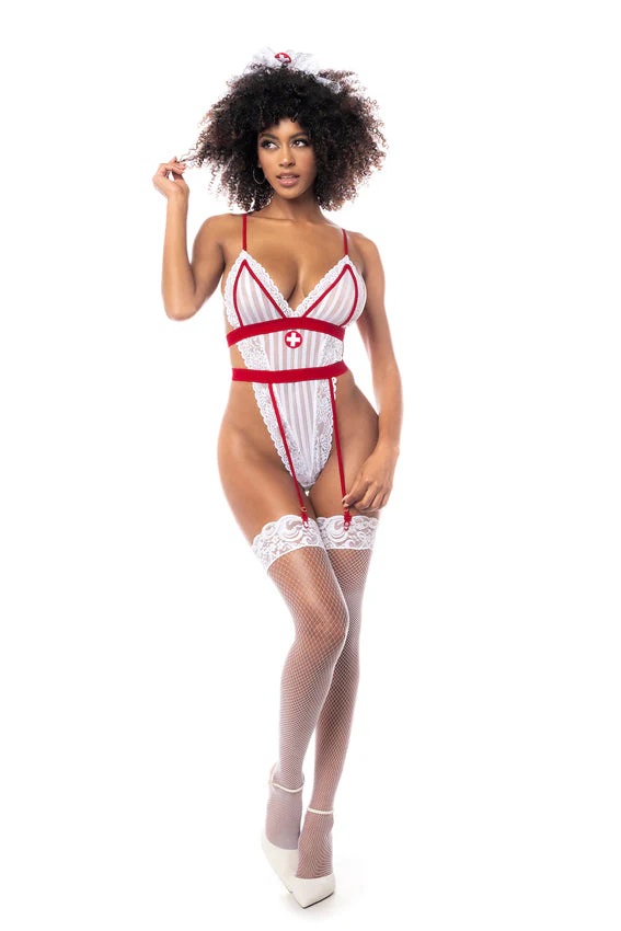 6486 Nurse Costume - White - L/XL