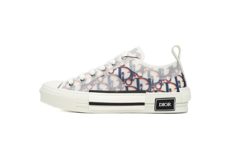 Dior B23 HT Oblique Low Bang Blue Red