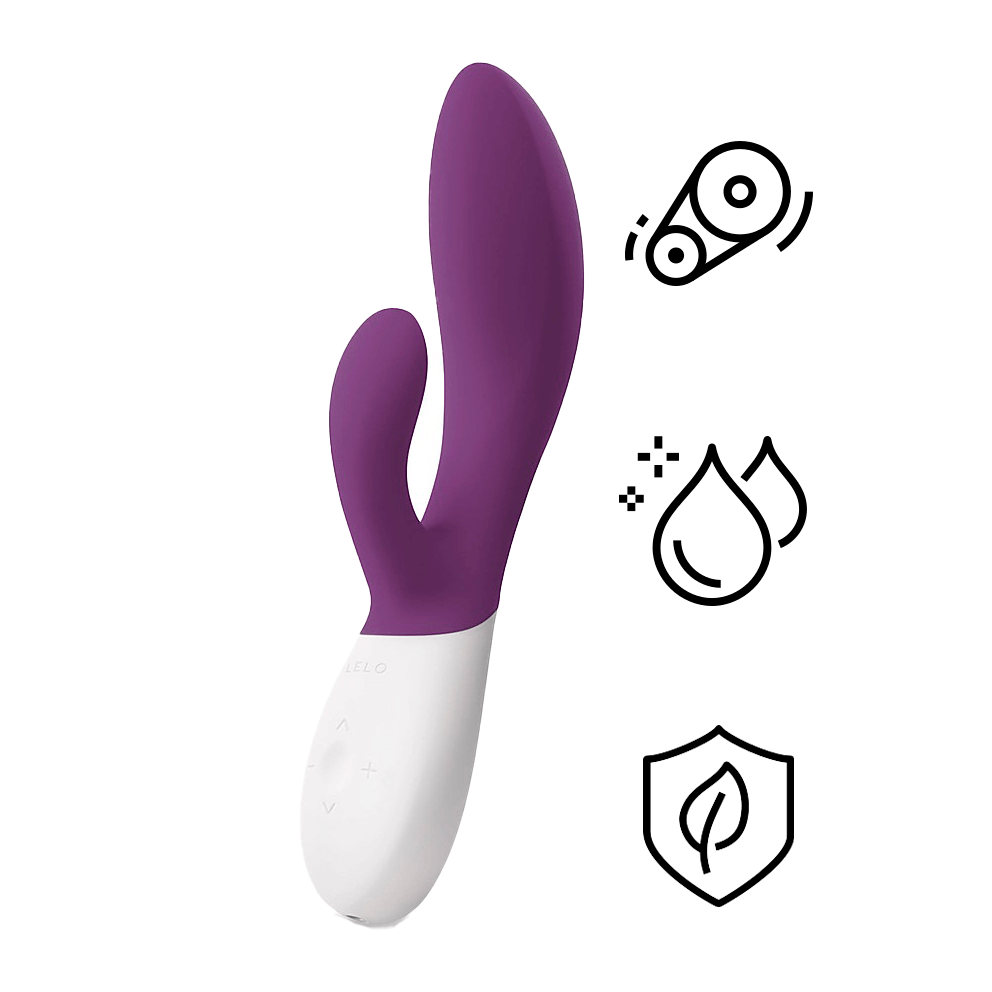 Ina Wave 2 Rabbit Vibrator - Plum