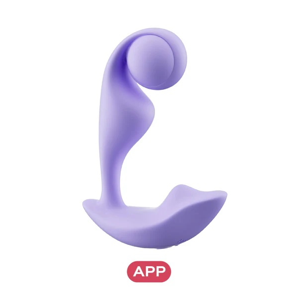 Trill Sensing Ball App Dual Vibrator - Purple