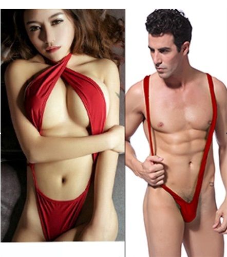 Couples Lingerie Sets - Red