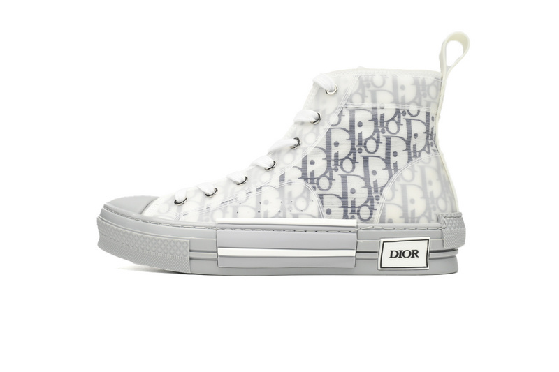 Dior B23 HT Oblique Transparency High White Blue Gray