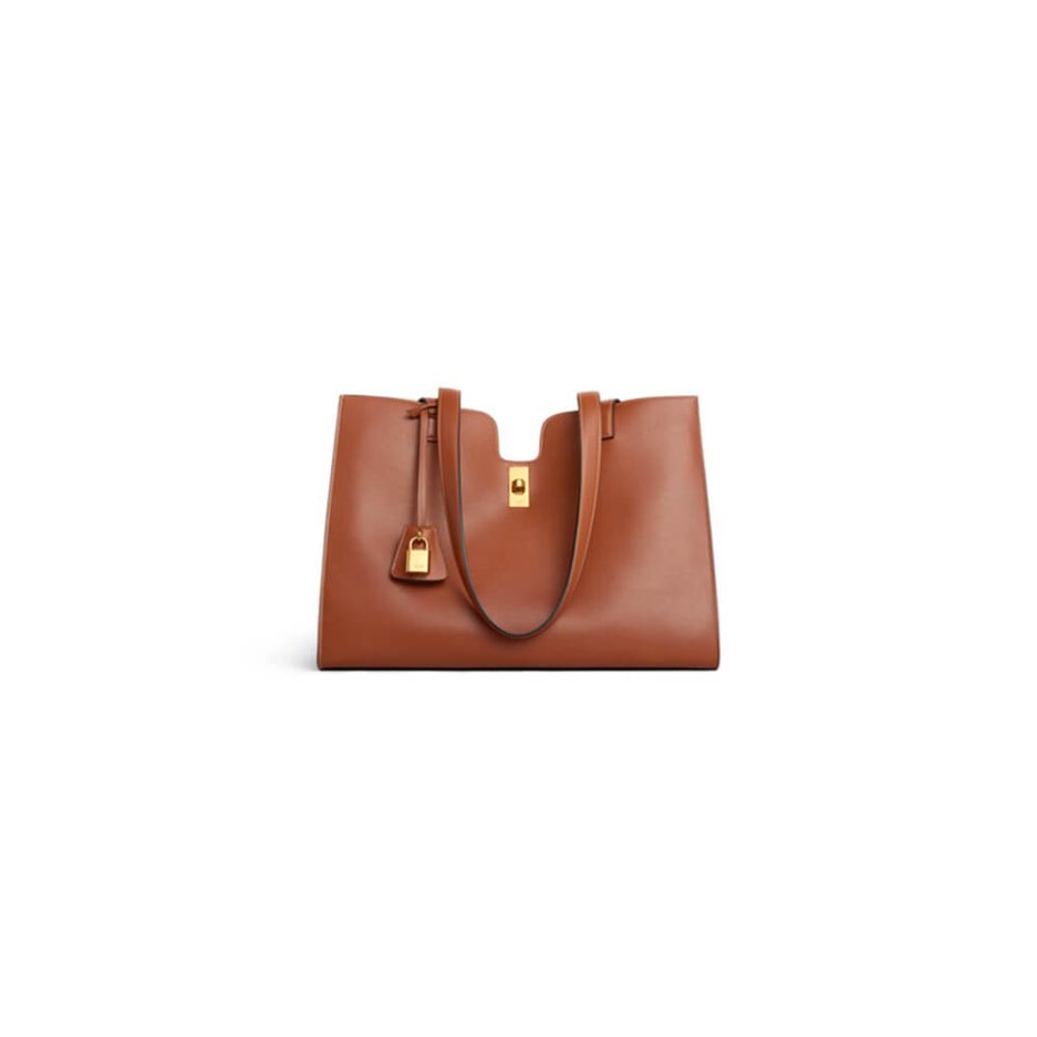 CELINE CABAS 16 IN SUPPLE SMOOTH CALFSKIN