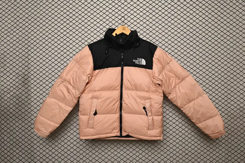 The North Face Splicing White And Pink