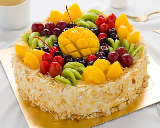 Fruit Birthday Cake 1