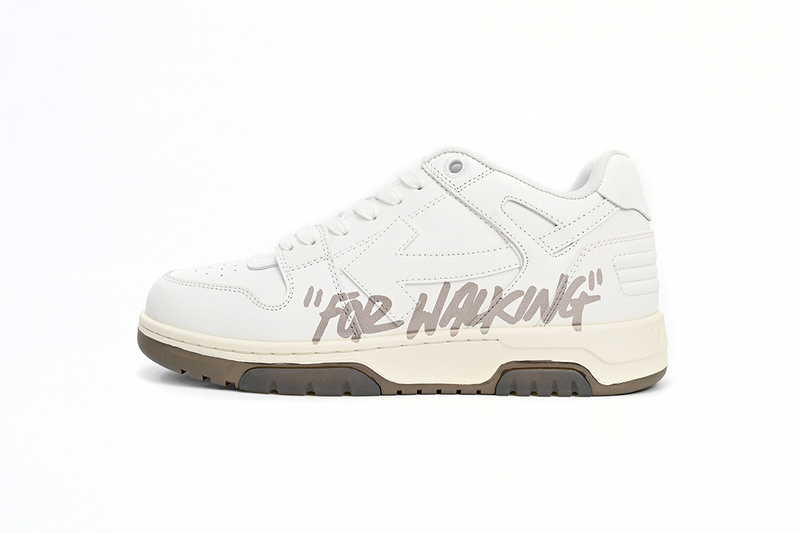 OFF-WHITE Out Of Office Beige Gray OMIA189 C99LEA00 30117