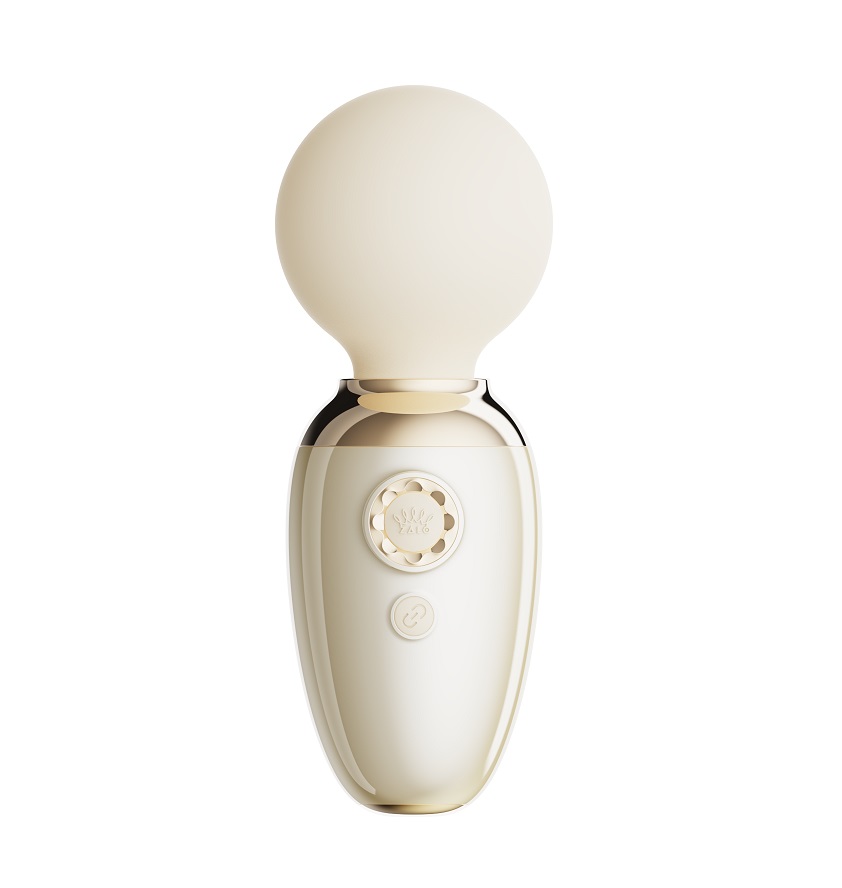 Ava APP Mini Wand Massager - Ivory White