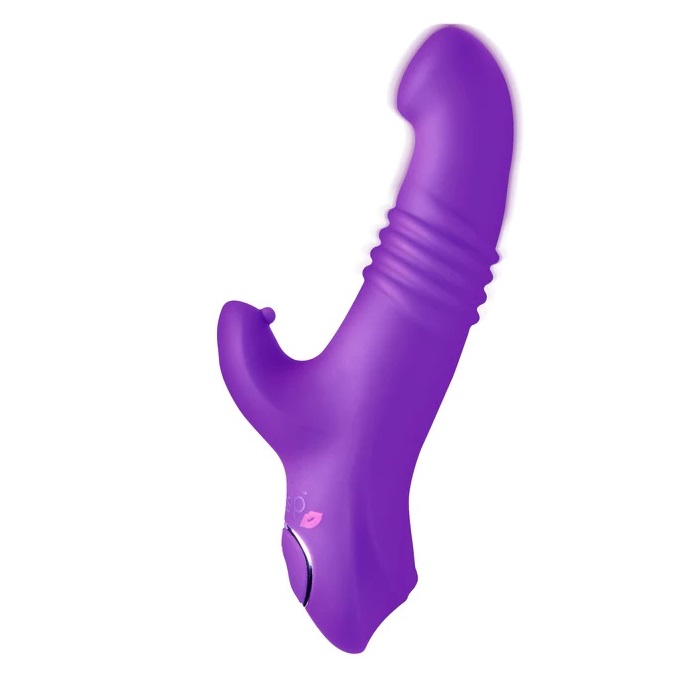 Blasters Thrusting Rabbit Vibrator - Violet