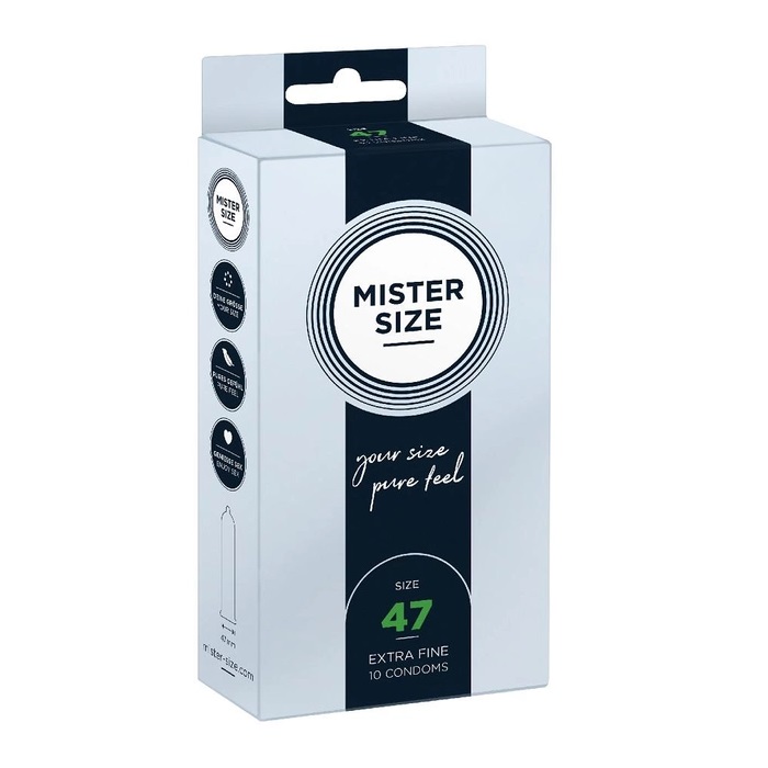 Condoms 47mm 10's Pack
