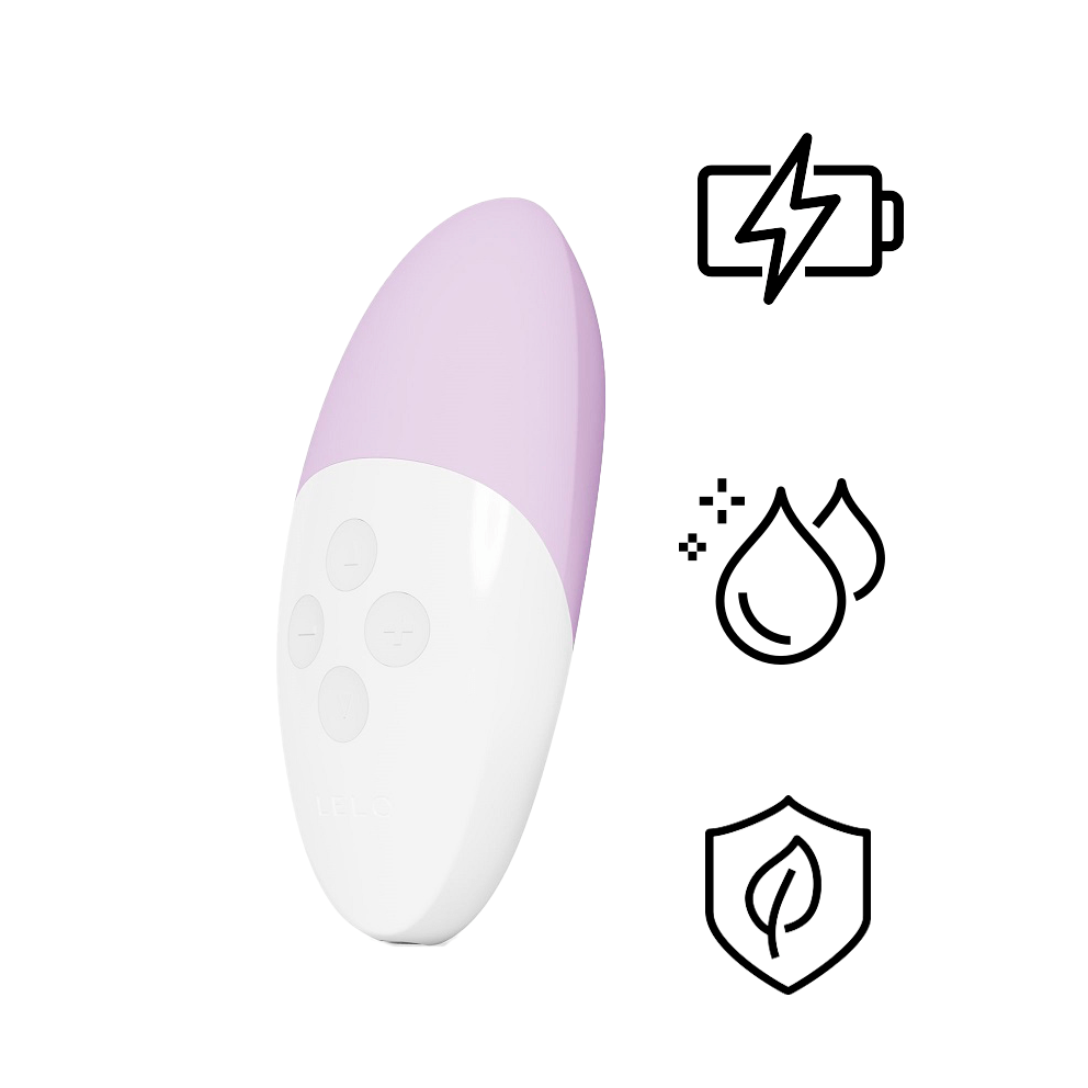 Siri 3 Sound Activated Vibrator - Calm Lavender