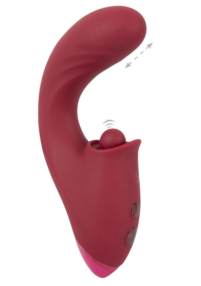 Thrusting 3 Function Vibrator - Purple