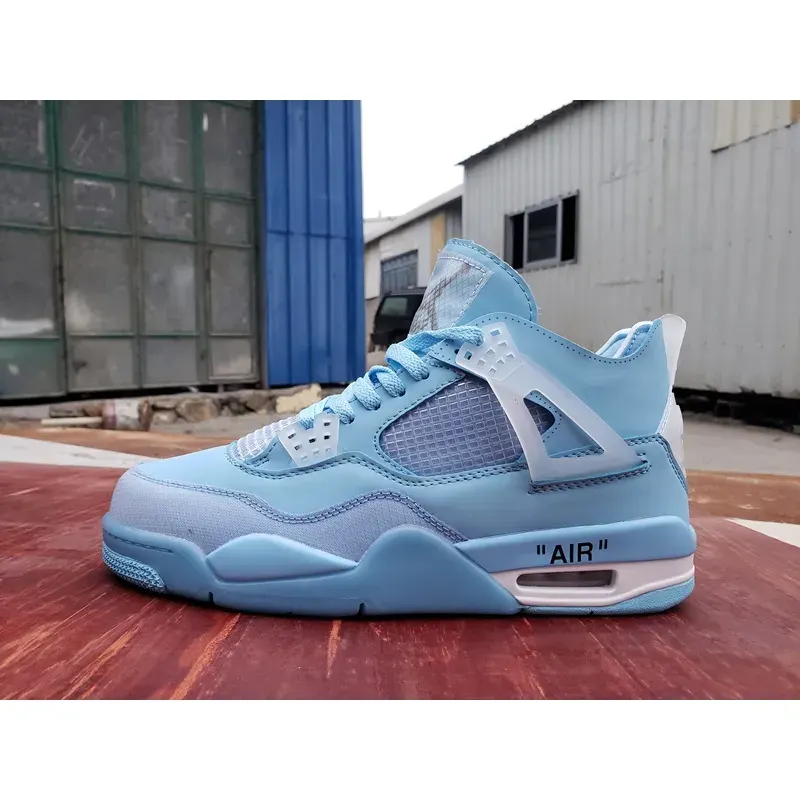 Air Jordan 4 Retro “Off White Blue”