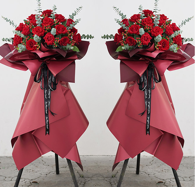 Opening Flower Basket 13 (Single)