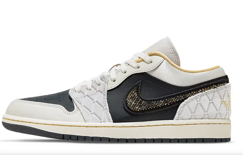 Air Jordan 1 Low Beaded Swoosh Low