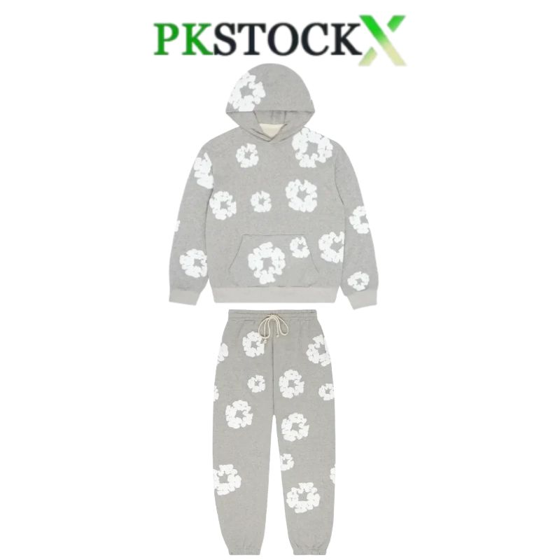 Denim Tears The Cotton Wreath Sweatshirt Gray suit