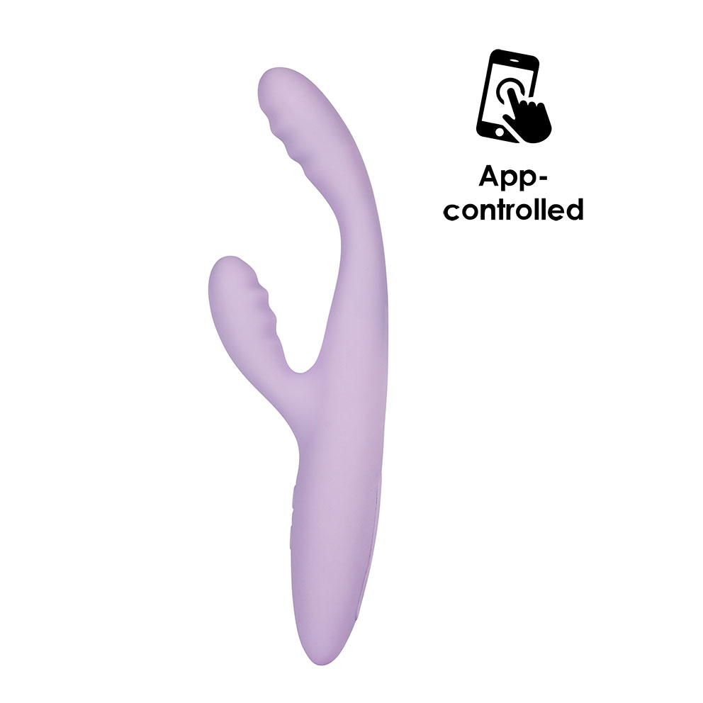 Cici+ 2 APP Rabbit Vibrator - Pastel Lilac