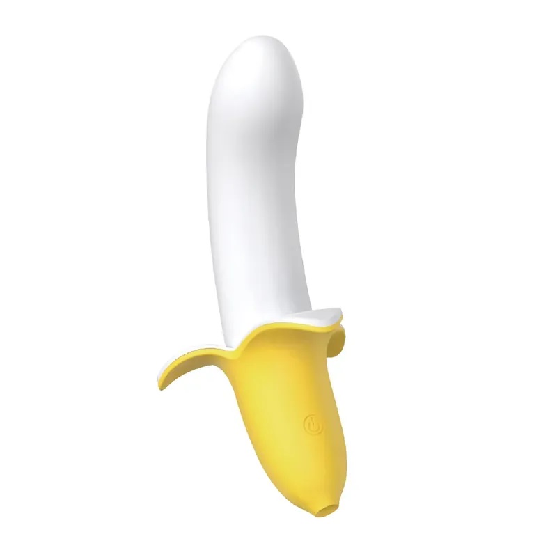 Warming Peeled Banana Vibrator - Yellow