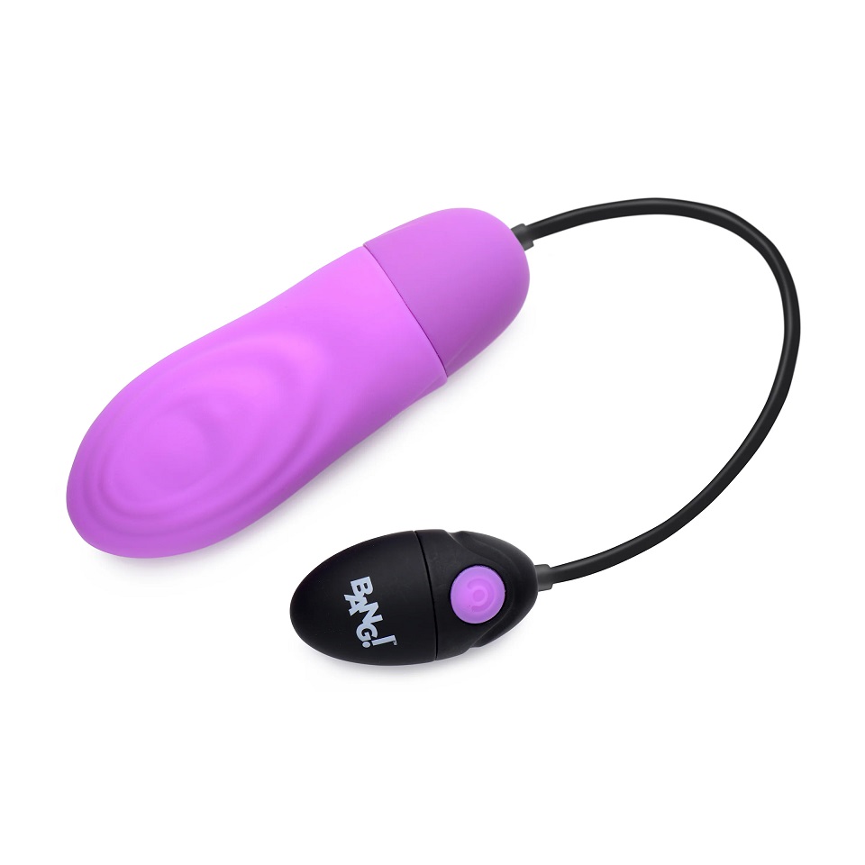 7X Pulsing Vibro Bullet - Purple