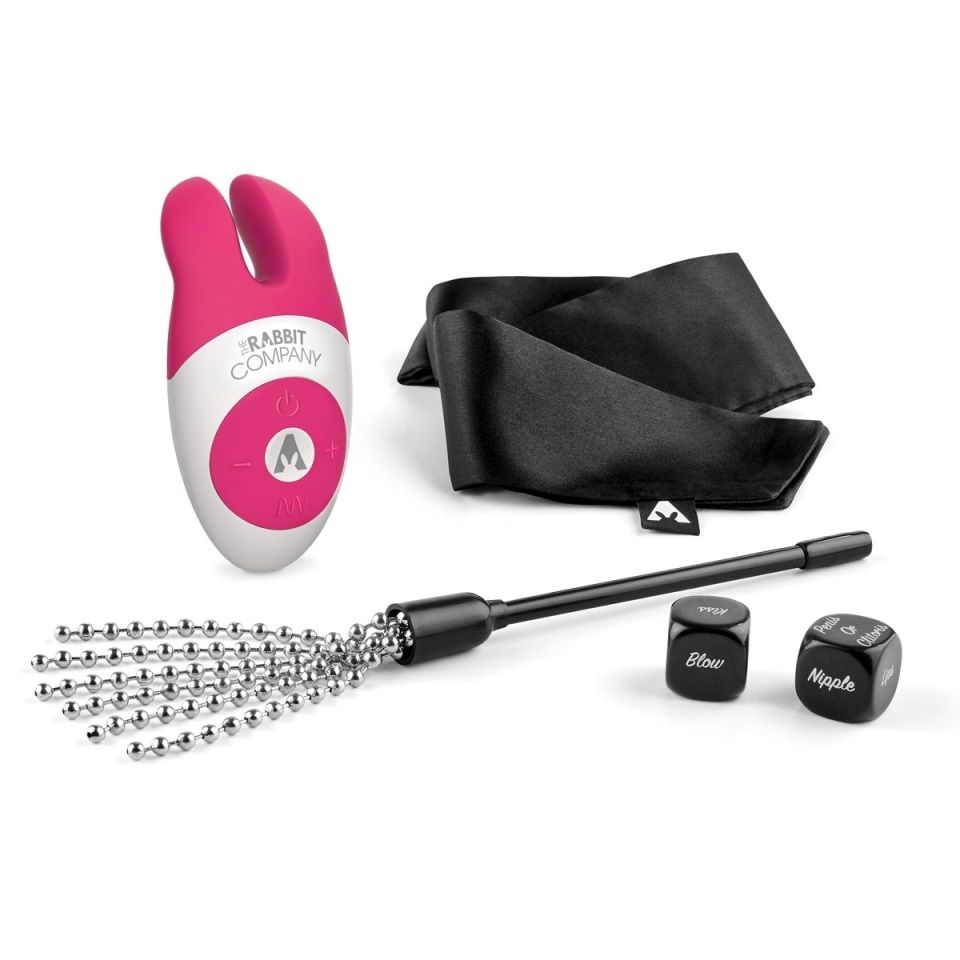 Lay-On Rabbit Tickle And Tease Couples Set