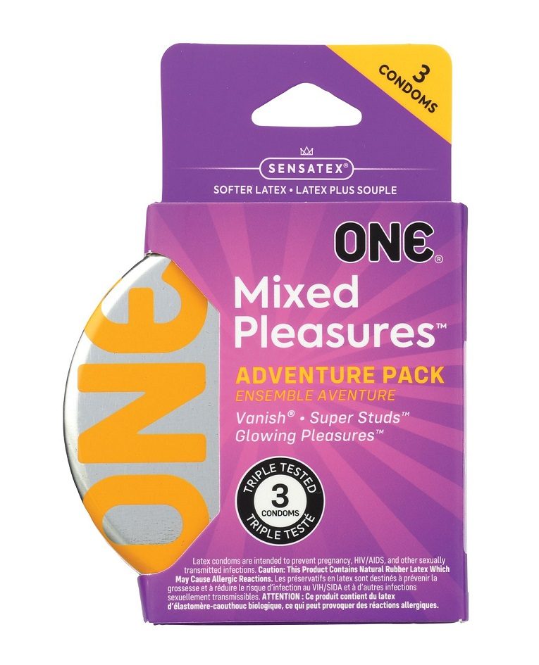 Mixed Pleasures Condoms 3's Pack
