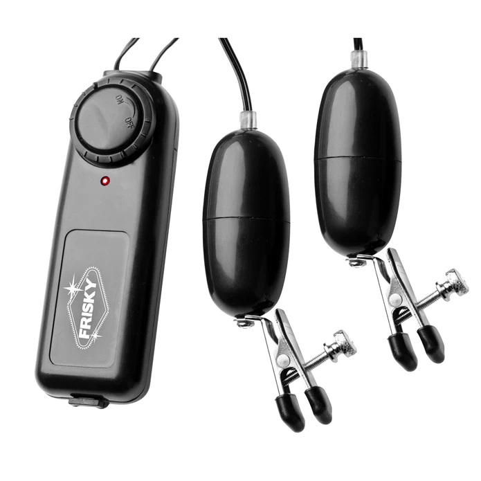 Vibe Me Nipple Clamps - Black