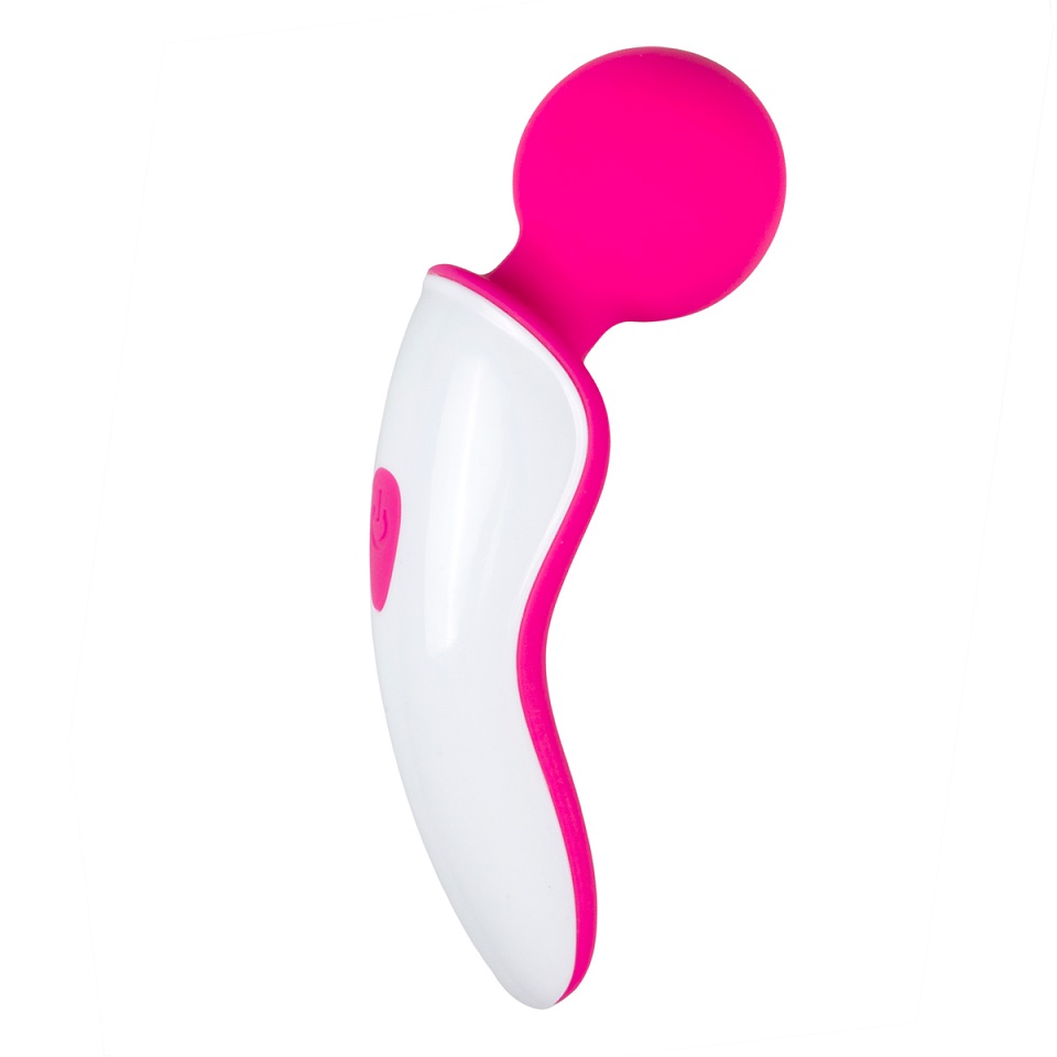 Mini Wand Massager - Pink/White