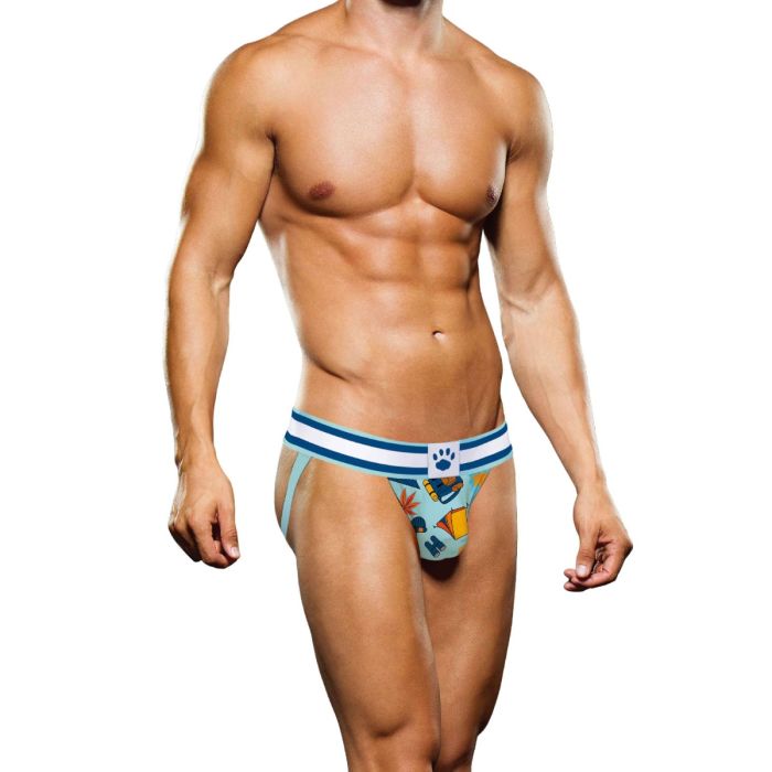 Autumn Scene Jock - Blue - L