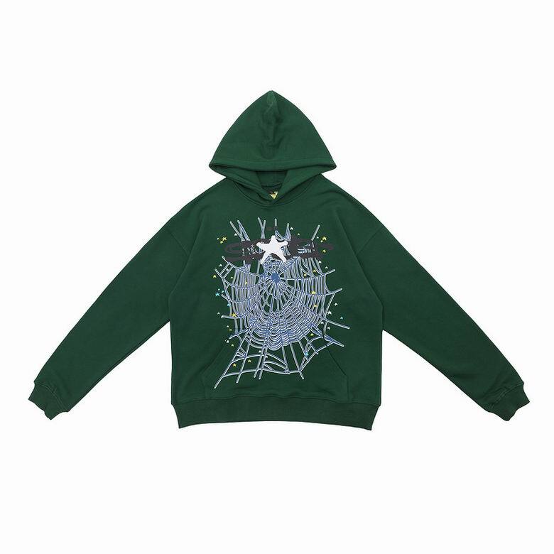 Sp5der Hoodie ‘Hunter Green’