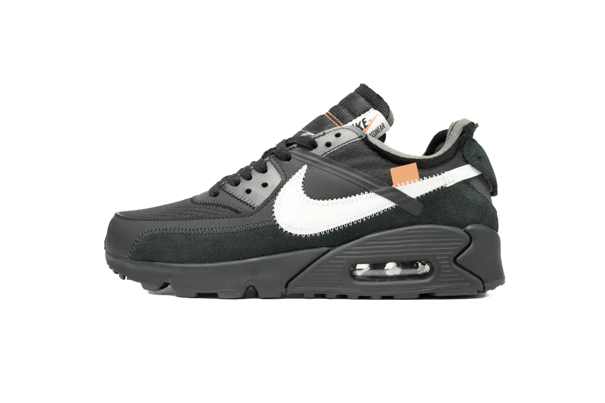 Nike Air Max 90 OFF-WHITE "All Black" AA7293-001
