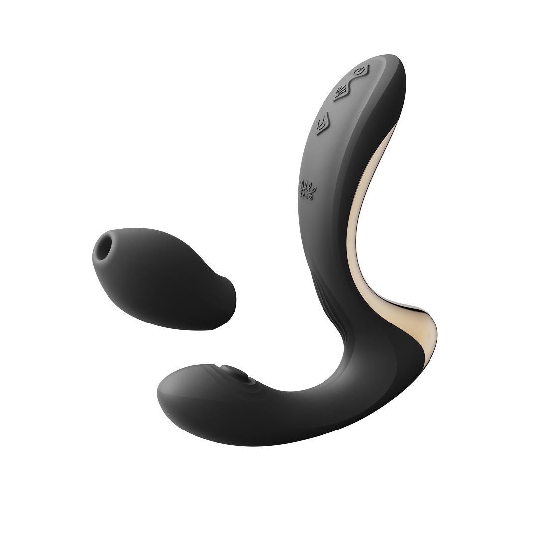 Talis G-Spot PulseWave Vibrator - Obsidian Black