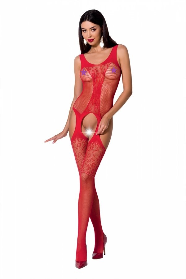 Bodystocking BS072 - Red