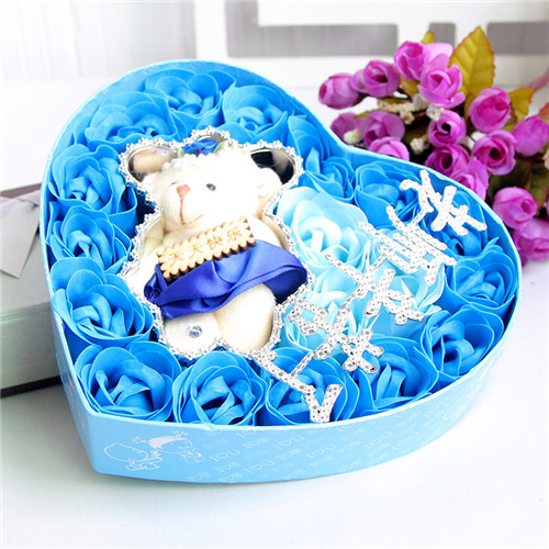 18 Blue Teachers Thank You for your hard work + Bear