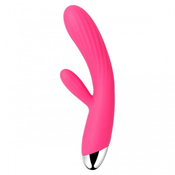 Angel Heating Rabbit Vibrator - Plum Red