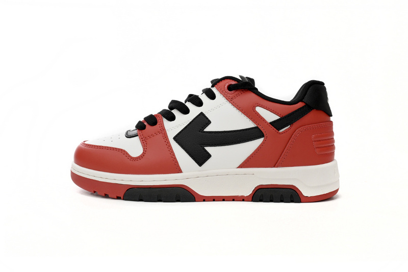 OFF-WHITE Out Of Office White red, and Black OMIA189 C99LEA00 12510