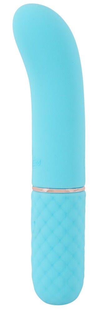 Mini Curved Vibrator - Blue