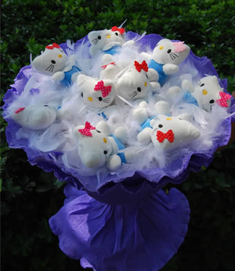 Cartoon bouquet-Happy Moments