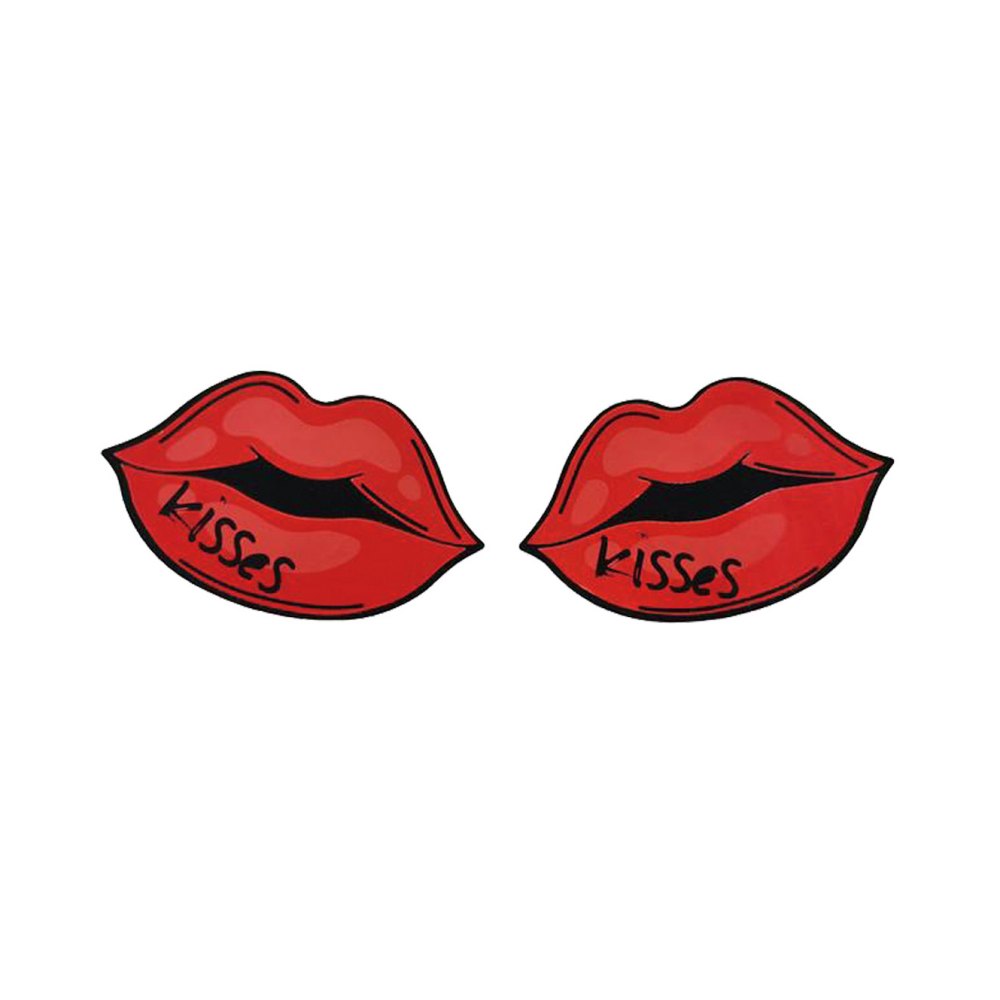 Kiss Me Nipple Covers - Red