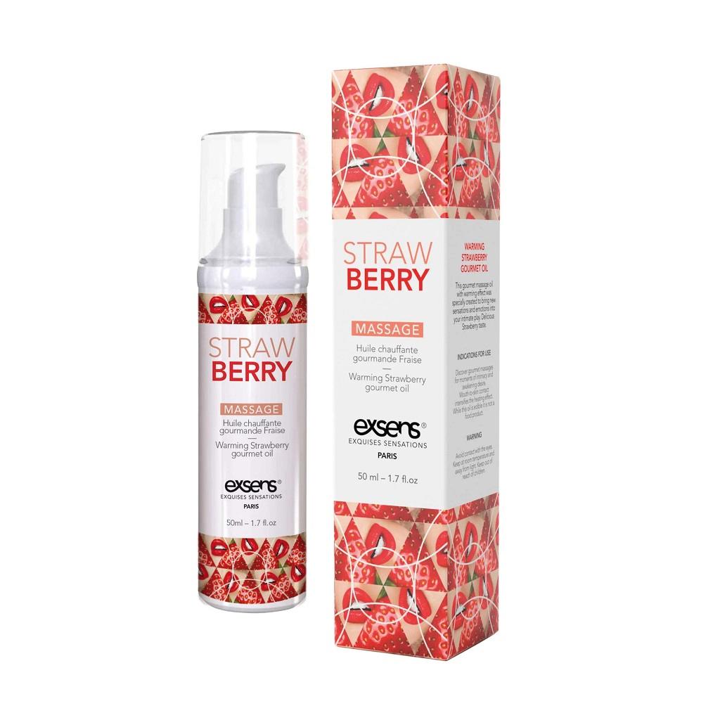 Strawberry Warming Massage Oil - 50ml