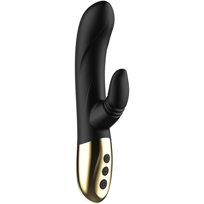 Licking Rabbit Vibrator - Black