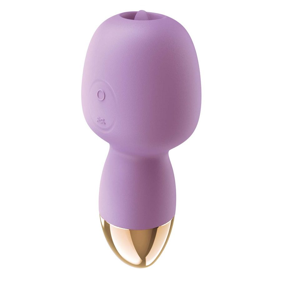 Intense Licking Dual Massager - Lavender