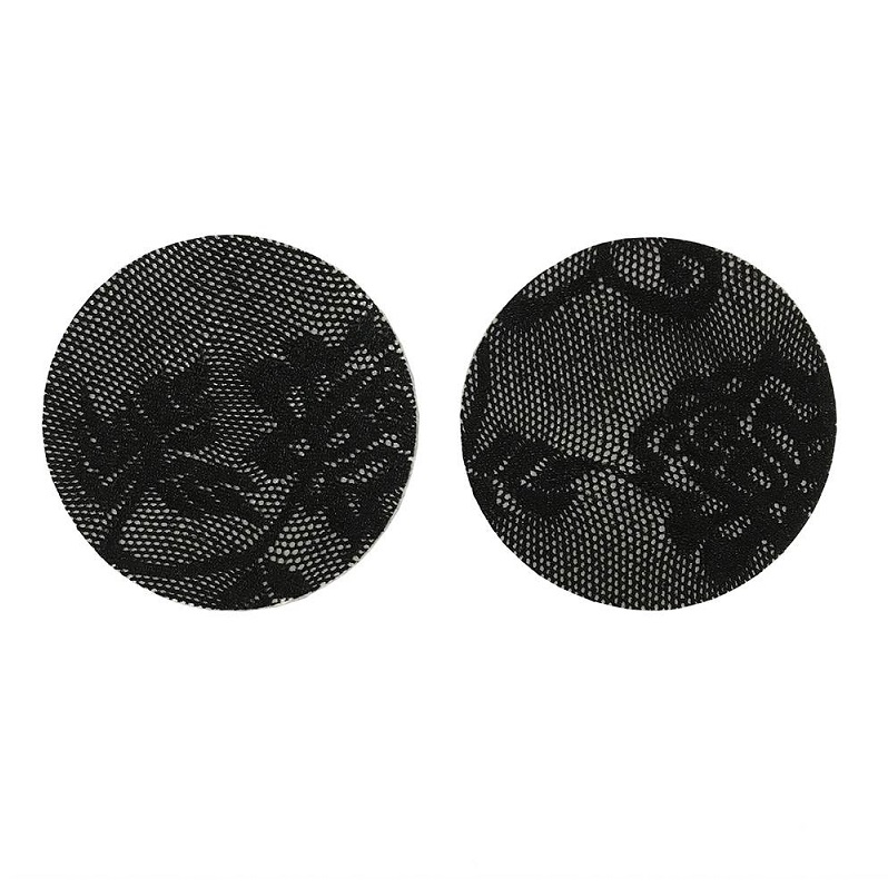 Lace Nipple Covers - Black