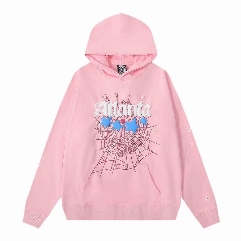 Sp5der Atlanta Hoodie ‘Pink’